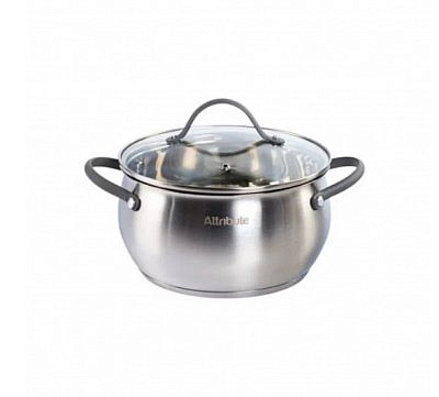 Кастрюля с крышкой SCANDINAVIA 20см 3,3л  ASK045