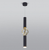 Подвесной светильник Eurosvet 50191/1 LED черный, золото