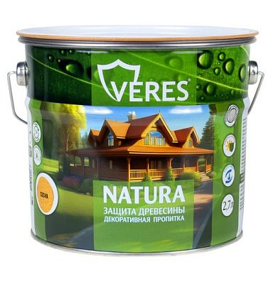 Пропитка VERES NATURA декоративная Сосна 2,7л