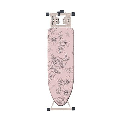 Доска гладильная HAUSHALT HP2/F COTTON FLOWERS 120*40 см
