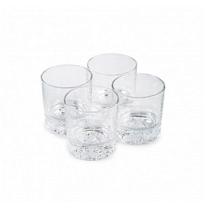 Набор из 4-х стаканов для виски SPIRIT OF ANIMALS 300мл GL012