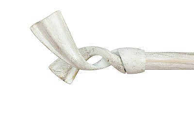 Комплект из 2-х наконечников ДИВА СН-19-232-33 белое золото 