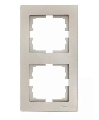 Рамка вертикальная 2я титан 742-3700-152