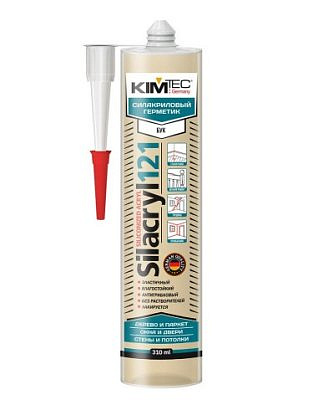 Герметик KIMTEC силакрил 121 бук 310мл