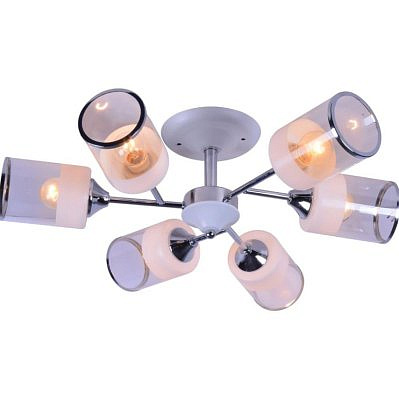Потолочный светильник Escada 684/6P E27*60W White/Chrome