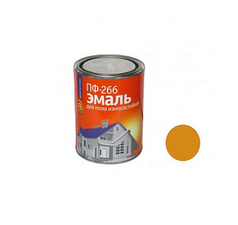 Эмаль ПФ-266 Эконом для пола золотисто-коричневая 1,8кг