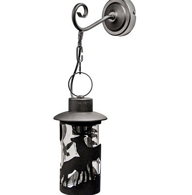  Светильник настенный Шервуд черный НБУ 02-100-001  