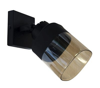 Светильник потолочный ЭЛЕТЕХ Марш 111 черный муар 01-60-106 Е27 