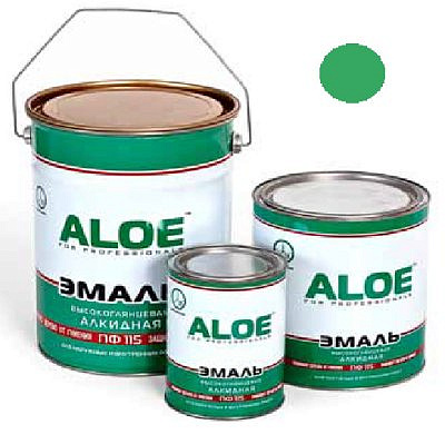 Эмаль ALOE ПФ-115 Изумрудный 2,7кг