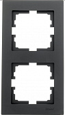 Рамка вертикальная 2я черный бархат 4200-152