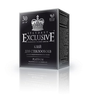Обойный клей EXCLUSIVE платинум стандарт (стеклообои) 150г