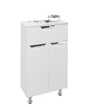 Тумба напольная Vod-ok Лира 50 см белая