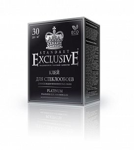 Обойный клей EXCLUSIVE платинум стандарт (стеклообои) 250г