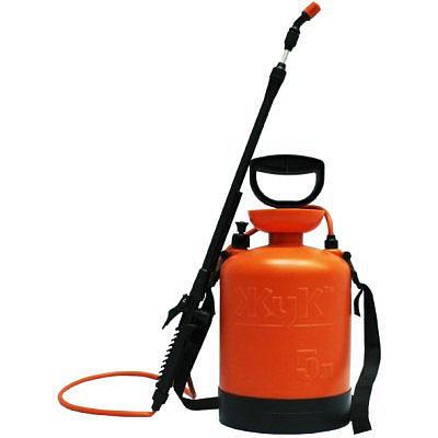 Опрыскиватель садовый Жук, 5 л, пластик, телескоп штанга, ОП-207