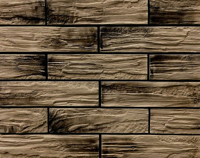 Бетон Канадский кирпич Коричневый 0,5м