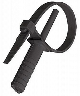 Хомут-дюбель д7мм ХД нейлон 150мм черный