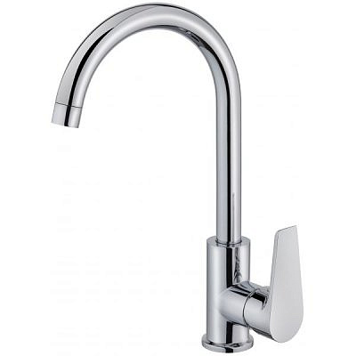 Смеситель для кухни ТЕКА Mallorca 329156210 высокий R излив картридж 35мм хром