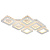 Потолочный светильник Escada 10261/6 LED*240W White