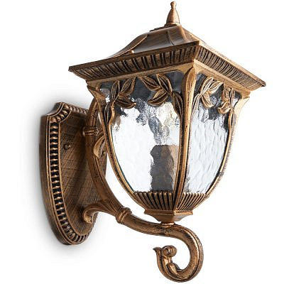 Уличный светильник Feron PL4071 черное золото 60W E27 IP44