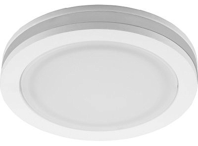 Светильник потолочный светодиодный Feron 600 AL белый 7w 4000k с драйвером в комплекте