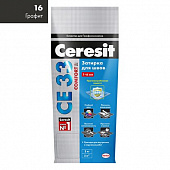 Затирка CERESIT CE 33/2 Графит №16 (2 кг) фольга