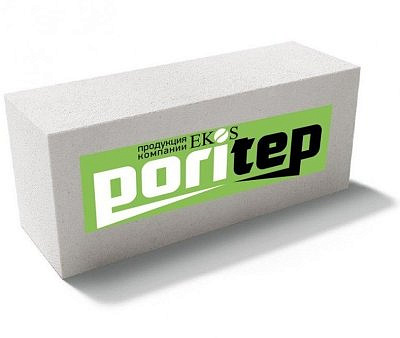 Газосиликатный блок PORITEP (075*250*625) D500 B3.5 F100 1,875=160шт