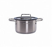 Кастрюля ARGENTO 20см 3,4л индукция ASA003