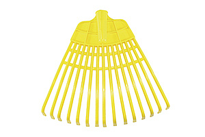 ГРАБЛИ ВЕЕРНЫЕ ПЛАСТИК. 16 ПЛОСК.ЗУБОВ  280 ММ  (1/60) "FEONA" 004-0007НК/ AJ2035