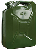 Канистра металлическая крашеная 20л