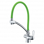 Смеситель для кухни Lemark  LM3070С-Green Comfort подключение к фильтру с питьевой водой 