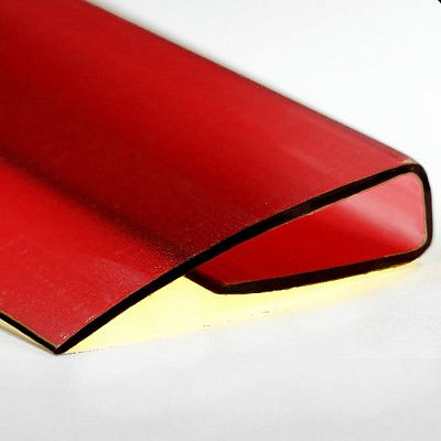 Профиль торцевой 4х2100 мм (гранатовый)