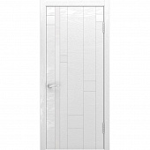 Дверь межкомнатная LUXOR Арт-1 ДО 800 ясень белая эмаль ст.белое