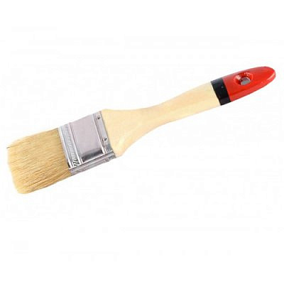 Кисть "Master" №1 плоская натуральная  щетина 001007025