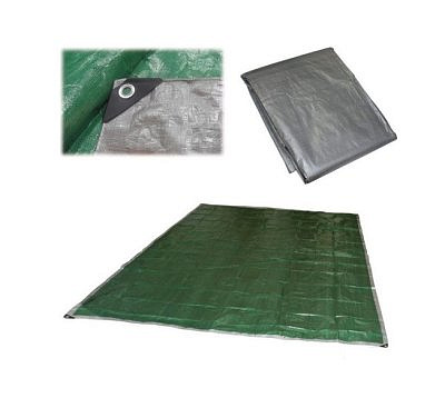 Тент хозяйственный универсальный T-4*6, размер: 6*4м, плотность: 120г/м2 999086