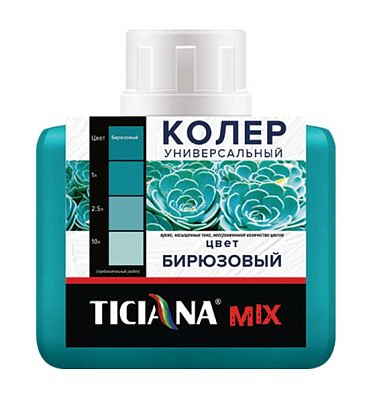 Колер TICIANA универсальный бирюзовый 80мл