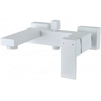 Смеситель для ванны AQUANET Blanco AF420-20W белый 261818