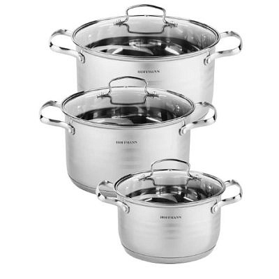 Набор кастрюль HOFFMANN 6 предметов HM5986