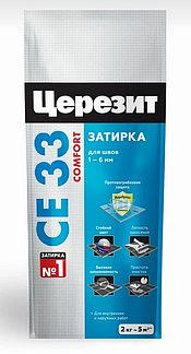 Затирка Церезит CE 33/2 Какао №52 (2 кг) фольга