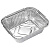 Форма для выпечки алюминиевая фольга Lamina 15*12*4.7см прямоугольная MALLONY