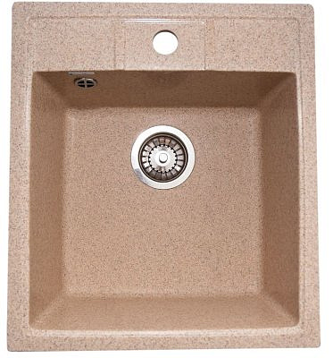 Мойка для кухни GranAlliance G-20 497х440мм цвет песок 