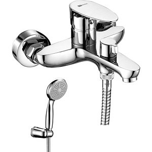 Смеситель для ванны Lemark LM0214C Nero с коротким изливом Lemark