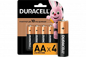 Элемент питания Duracell АА/LR6 4штуки 26815