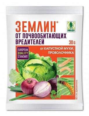 ЗЕМЛИН от проволочника и почвообитаемых вредителей 100гр