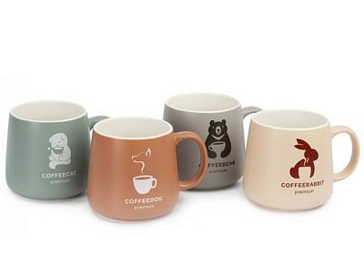 Кружка COFFEE PET 360мл DMM001