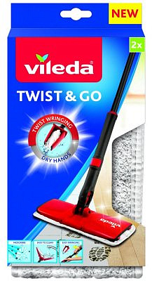 Насадка для швабры Vileda Твист Энд ГОУ 2 шт
