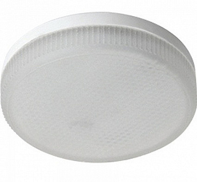 Лампа светодиодная GX53  8W 4200 27*75 св/д матовое стекло (637108-10шт)