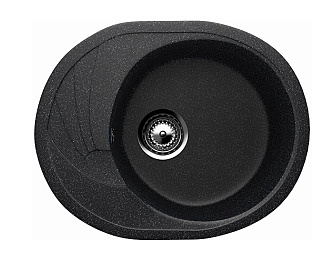Мойка для кухни Ulgran U-403 570х465мм черный (308) /Ulgran/