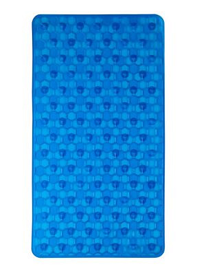 Коврик AQUA-PRIMA Соты 67*37см синий