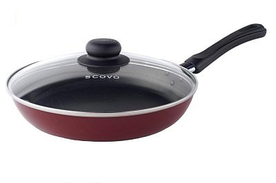 Сковорода ПРОМО 260мм стекл. кр.Scovo expert