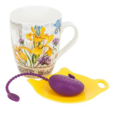 Кружка "Ирис" 341мл, фарфор